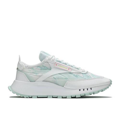 【 REEBOK HOT ONES X CLASSIC LEATHER LEGACY 'THE THIRST QUENCHER' / WHITE CHALK BLUE NEON CHERRY 】 リーボック クラシック レザー レガシー 白色 ホワイト 青色 ブルー スニーカー メンズ|スニケス