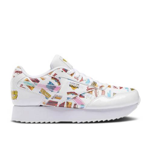 【 REEBOK WONDER WOMAN X WMNS CLASSIC HARMAN RIPPLE DOUBLE 'LOGOS' / WHITE COMET BLACK 】 リーボック クラシック 白色 ホワイト 黒色 ブラック スニーカー レディース 28,470円