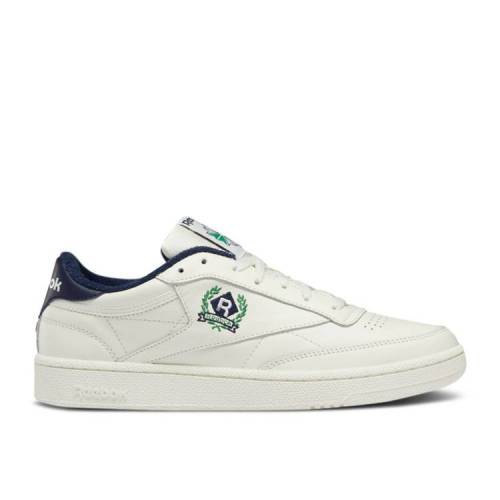 【 REEBOK CLUB C 85 'OG CREST - CHALK VECTOR NAVY' / CHALK CHALK VECTOR NAVY 】 リーボック クラブ 紺色 ネイビー スニーカー メンズ 38,350円
