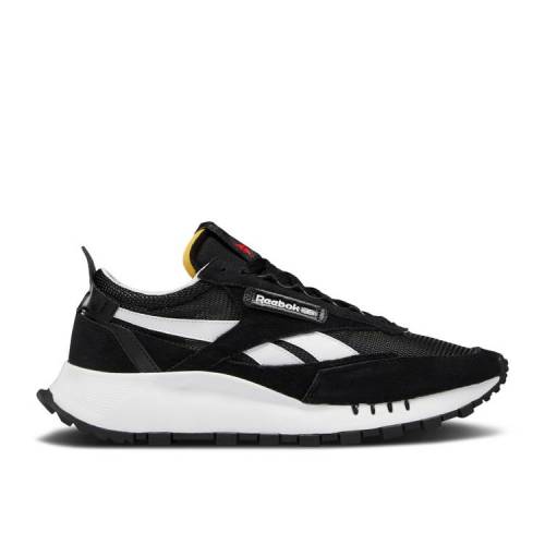 【 REEBOK CLASSIC LEATHER LEGACY 'BLACK WHITE' / CORE BLACK COLD GREY 7 VECTOR 】 リーボック クラシック レザー レガシー コア 黒色 ブラック 灰色 グレー スニーカー メンズ|スニケス