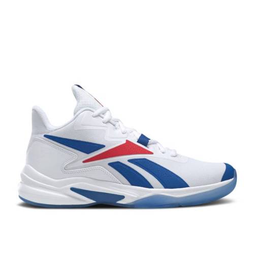 【 REEBOK MORE BUCKETS 'WHITE VECTOR BLUE RED' / FOOTWEAR WHITE VECTOR BLUE 】 リーボック 青色 ブルー 白色 ホワイト スニーカー メンズ|スニケス