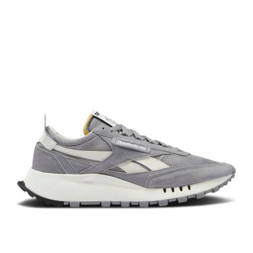 【 REEBOK CLASSIC LEATHER LEGACY 'SOLID GREY' / MGH SOLID GREY PURE GREY 5 CHALK 】 リーボック クラシック レザー レガシー ソリッド 灰色 グレー ピュア スニーカー メンズ｜スニケス
