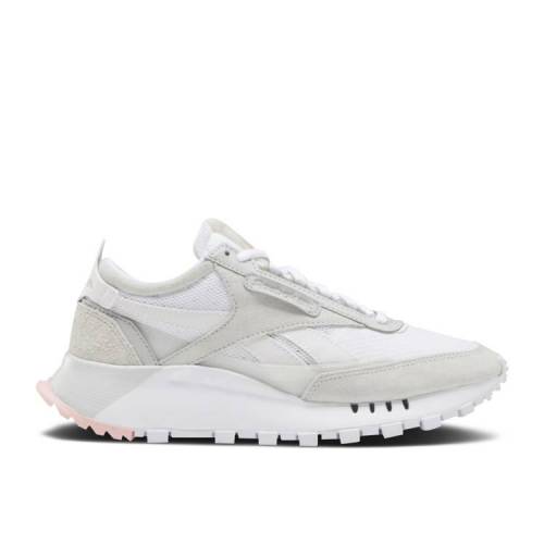 【 REEBOK WMNS CLASSIC LEATHER LEGACY 'WHITE PURE GREY' / WHITE TRUE GREY PURE GREY 】 リーボック クラシック レザー レガシー ピュア 白色 ホワイト 灰色 グレー スニーカー レディース｜スニケス