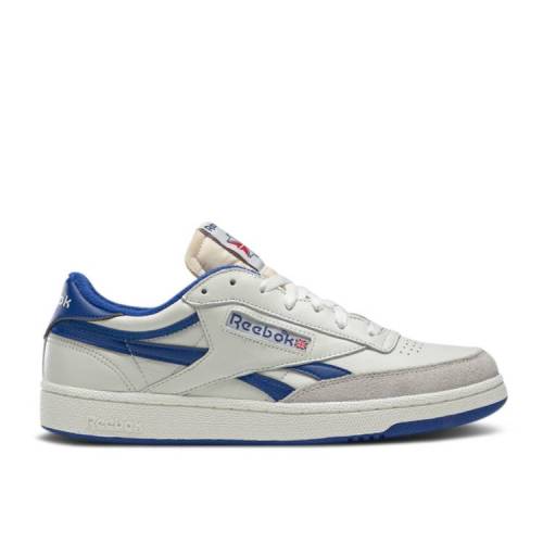 【 REEBOK CLUB C REVENGE VINTAGE \u0027CHALK COLLEGIATE ROYAL\u0027 / CHALK COLLEGIATE ROYAL EXCELLENT 】 リーボック 野球クラブ ビンテージ ヴィンテージ スニーカー メンズ 靴-スニーカー-メンズ靴