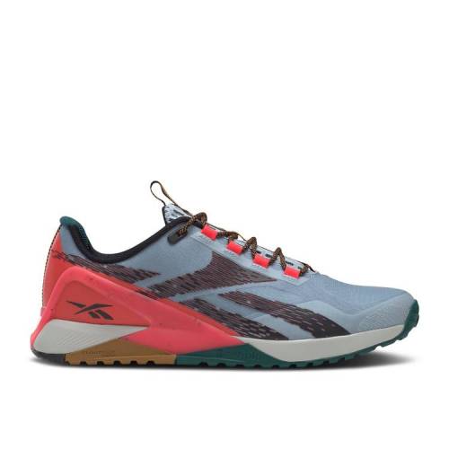 【 REEBOK NANO X1 ADVENTURE 'GABLE GREY NEON CHERRY' / GABLE GREY CORE BLACK NEON 】 リーボック ナノ 灰色 グレー コア 黒色 ブラック スニーカー メンズ｜スニケス