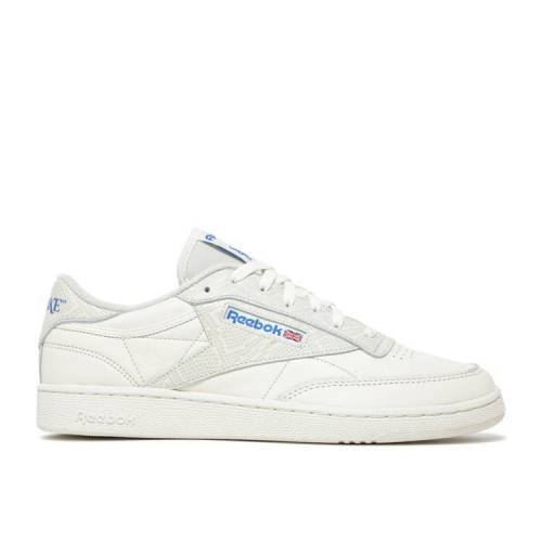【 REEBOK AWAKE NY X CLUB C 85 \u0027WHITE SNAKESKIN\u0027 / SANDTRAP CHALK SANDTRAP 】 リーボック 野球クラブ スニーカー メンズ