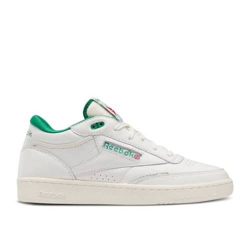 【 REEBOK CLUB C MID 2 VINTAGE 'CHALK GLEN GREEN' / CHALK GLEN GREEN CLASSIC WHITE 】 リーボック クラブ ミッド ビンテージ ヴィンテージ 緑 グリーン クラシック 白色 ホワイト スニーカー メンズ 26,341円