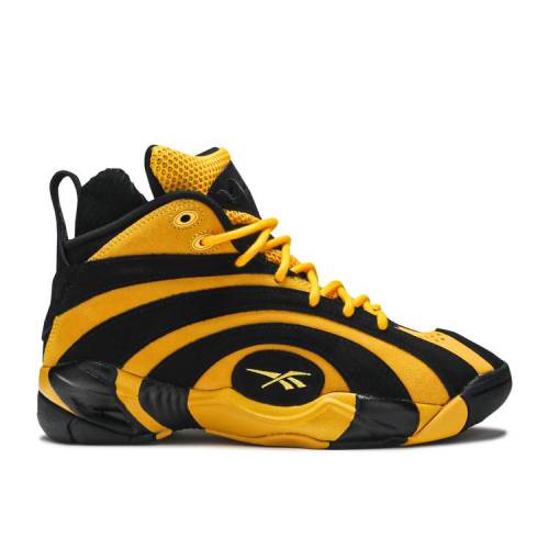 【 REEBOK SHAQNOSIS 'SHAQ FU' / PRIMAL YELLOW BLACK 】 リーボック シャックノーシス 黄色 イエロー 黒色 ブラック スニーカー メンズ