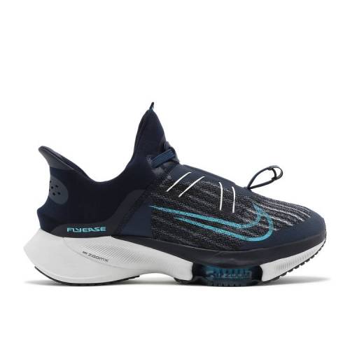 【 NIKE AIR ZOOM TEMPO NEXT% FLYEASE 'COLLEGE NAVY' / COLLEGE NAVY PURE PLATINUM 】 ズーム カレッジ 紺色 ネイビー ピュア プラチナム スニーカー メンズ ナイキ|スニケス