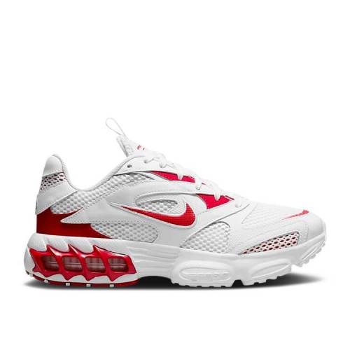 【 NIKE WMNS ZOOM AIR FIRE \u0027WHITE UNIVERSITY RED\u0027 / WHITE METALLIC SILVER UNIVERSITY 】 望遠レンズ 火の手 白いこと 白いこと しろがね色 しろがね色 スニーカー レディース ナイキ