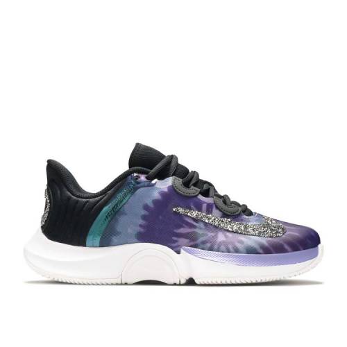 【 NIKE NAOMI OSAKA X WMNS NIKECOURT AIR ZOOM GP TURBO 'TIE DYE' / BLACK DUSTY AMETHYST WHITE 】 コート ズーム ターボ 黒色 ブラック 白色 ホワイト スニーカー レディース ナイキ｜スニケス