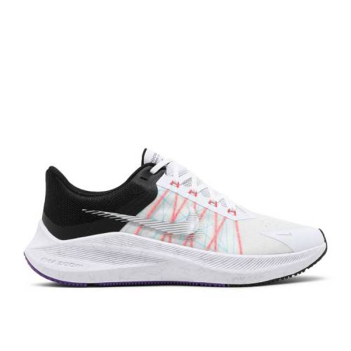 【 NIKE WINFLO 8 'WHITE FLASH CRIMSON' / WHITE BLACK FLASH CRIMSON 】 白色 ホワイト 黒色 ブラック クリムゾン スニーカー メンズ ナイキ|スニケス
