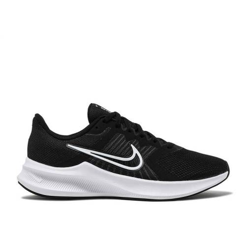 【 NIKE DOWNSHIFTER 11 'BLACK WHITE' / BLACK DARK SMOKE GREY WHITE 】 黒色 ブラック 灰色 グレー 白色 ホワイト スニーカー メンズ ナイキ