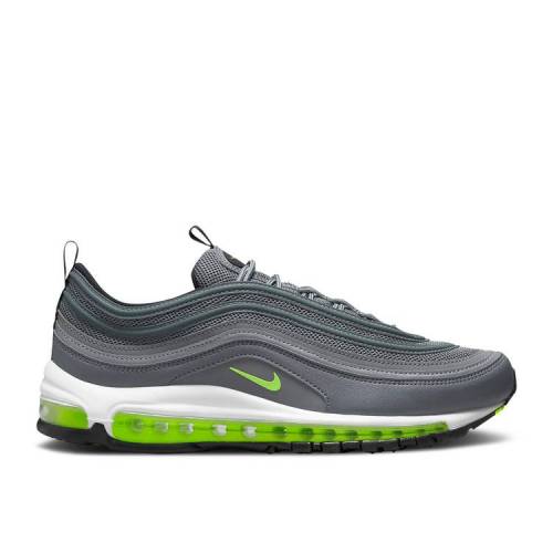 【 NIKE AIR MAX 97 'SMOKE GREY VOLT' / SMOKE GREY WHITE BLACK VOLT 】 マックス 灰色 グレー 白色 ホワイト 黒色 ブラック エアマックス スニーカー メンズ ナイキ