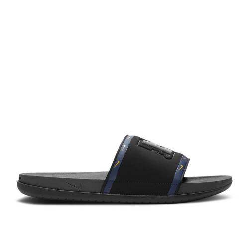 【 NIKE OFFCOURT SLIDE 'MICHIGAN' / BLACK COLLEGE NAVY AMARILLO 】 サンダル 黒色 ブラック カレッジ 紺色 ネイビー スニーカー メンズ ナイキ 17,892円