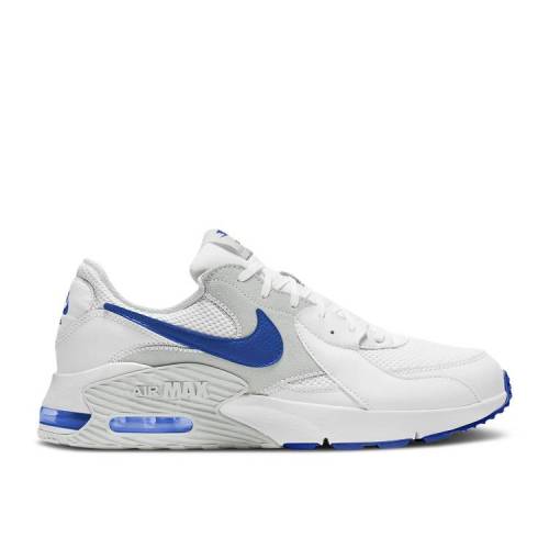【 NIKE AIR MAX EXCEE 'WHITE GAME ROYAL' / WHITE PHOTON DUST GAME ROYAL 】 マックス ゲーム 白色 ホワイト エアマックス ゲームロイヤル 青 ブルー' ブルー スニーカー メンズ ナイキ