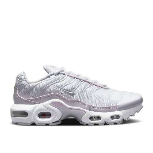 【 NIKE AIR MAX PLUS GS 'WHITE LIGHT VIOLET' / WHITE LIGHT VIOLET METALLIC 】 マックス 白色 ホワイト 紫 バイオレット エアマックスプラス ジュニア キッズ ベビー マタニティ スニーカー ナイキ|スニケス