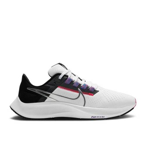 【 NIKE WMNS AIR ZOOM PEGASUS 38 'WHITE METALLIC SILVER' / WHITE BLACK FLASH CRIMSON 】 ズーム ペガサス 白色 ホワイト 黒色 ブラック クリムゾン ズームペガサス スニーカー レディース ナイキ 29,575円