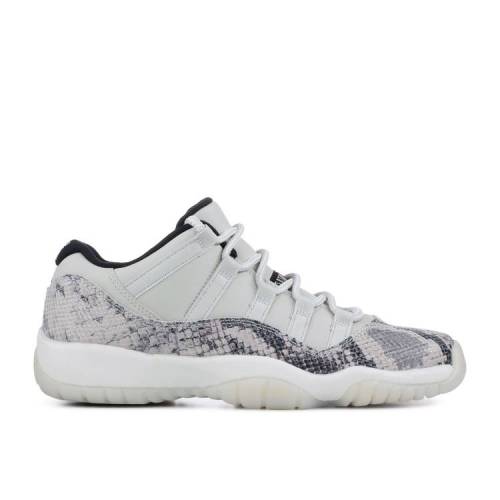 【 AIR JORDAN JORDAN 11 RETRO LOW GS 'LIGHT BONE SNAKESKIN' / LIGHT BONE LIGHT BONE BLACK 】 ナイキ 黒色 ブラック エアジョーダン ジュニア キッズ ベビー マタニティ スニーカー｜スニケス