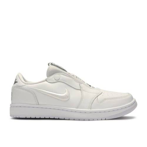 【 AIR JORDAN WMNS JORDAN 1 RETRO LOW SLIP 'WHITE' / WHITE BLACK WHITE 】 ナイキ 白色 ホワイト 黒色 ブラック エアジョーダン スニーカー レディース