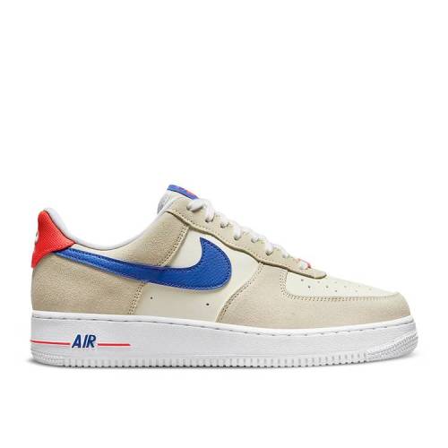 【 NIKE AIR FORCE 1 \u002707 LV8 \u0027COCONUT MILK HYPER ROYAL\u0027 / COCONUT MILK WHITE BRIGHT 】 白いこと 白いこと 空軍 スニーカー メンズ ナイキ