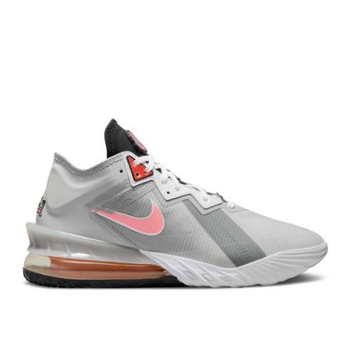 【 NIKE SPACE JAM X LEBRON 18 LOW BUGS MARVIN / LIGHT SMOKE GREY BLACK WHITE 】 ジャム レブロン 灰色 グレー 黒色 ブラック 白色 ホワイト スペースジャム スニーカー メンズ ナイキ