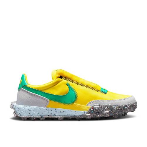 楽天市場 ナイキ Nike ワッフル ストライク ローマ 黄色 イエロー 青色 ブルー 緑 グリーン Yellow Green スニーカー レディース Yellow Green Nike Wmns Waffle Racer Crater Strike Roma Photon Dust Chambray Blue スニケス