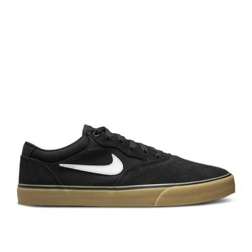 【 NIKE CHRON 2 SB 'BLACK GUM LIGHT BROWN' / BLACK BLACK GUM LIGHT BROWN 】 エスビー 黒色 ブラック 茶色 ブラウン スニーカー メンズ ナイキ 20,221円