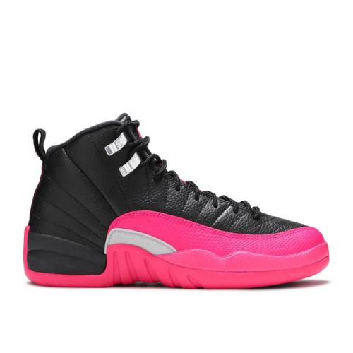 【 AIR JORDAN JORDAN 12 RETRO GS 'DEADLY PINK' / BLACK DEADLY PINK METALLIC 】 ナイキ 黒色 ブラック ピンク エアジョーダン ジュニア キッズ ベビー マタニティ スニーカー|スニケス