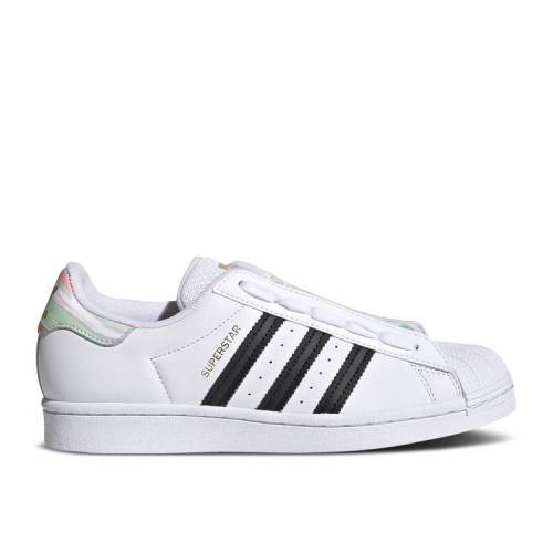 【 ADIDAS WMNS SUPERSTAR 'I LOVE DANCE' / CLOUD WHITE CORE BLACK FROZEN 】 アディダス スーパースター 白色 ホワイト コア 黒色 ブラック スニーカー レディース｜スニケス
