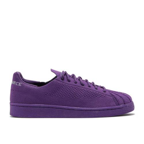 【 ADIDAS PHARRELL X SUPERSTAR PRIMEKNIT 'PURPLE' / 12 5 20 】 アディダス スーパースター スニーカー メンズ