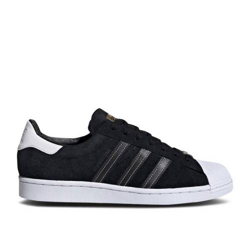 black suede superstar