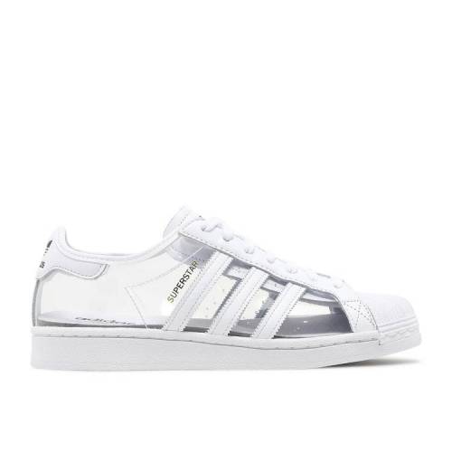 【 ADIDAS SUPERSTAR 'TRANSPARENT' / SUPPLIER COLOUR CORE BLACK CLOUD 】 アディダス スーパースター コア 黒色 ブラック スニーカー メンズ｜スニケス