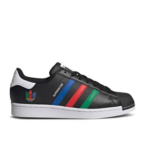 【 ADIDAS SUPERSTAR 'INCLUSIVITY' / CORE BLACK GREEN CLOUD WHITE 】 アディダス スーパースター コア 黒色 ブラック 緑 グリーン 白色 ホワイト スニーカー メンズ 31,395円