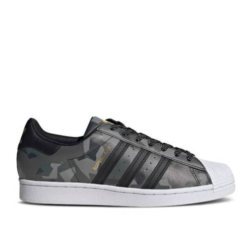 【 ADIDAS SUPERSTAR 'BLACK GOLD CAMO' / CORE BLACK CORE BLACK GOLD 】 アディダス スーパースター ゴールド コア 黒色 ブラック スニーカー メンズ 62,040円