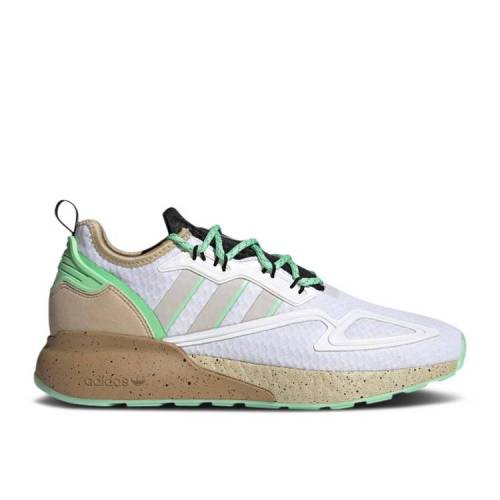 【 ADIDAS STAR WARS X ZX 2K BOOST \u0027MUDHORN\u0027 / CLOUD WHITE GLORY MINT CORE 】 アディダス ブースト 白いこと 白いこと 中核グループ スターウォーズ スニーカー メンズ