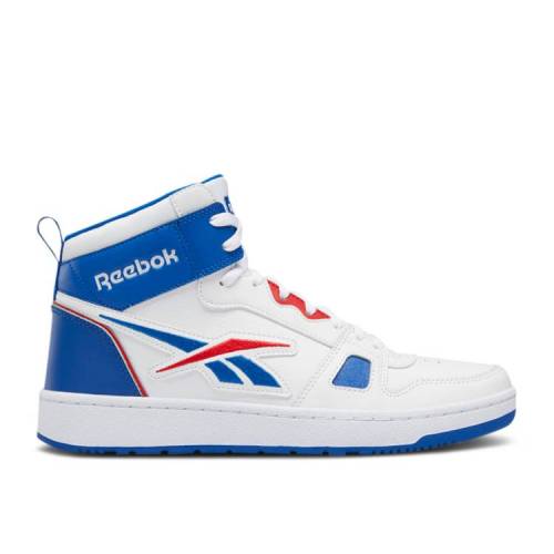 【 REEBOK RESONATOR MID 'WHITE VECTOR BLUE' / FOOTWEAR WHITE VECTOR BLUE 】 リーボック ミッド 白色 ホワイト 青色 ブルー スニーカー メンズ｜スニケス