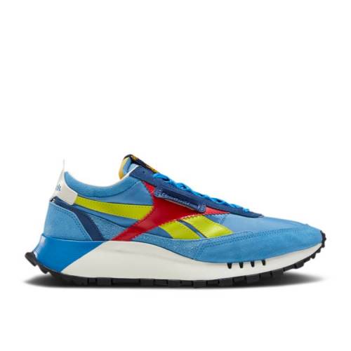 【 REEBOK CLASSIC LEATHER LEGACY 'UPBEAT BLUE' / SPLENDID BLUE BATIK BLUE UPBEAT 】 リーボック クラシック レザー レガシー 青色 ブルー スニーカー メンズ|スニケス