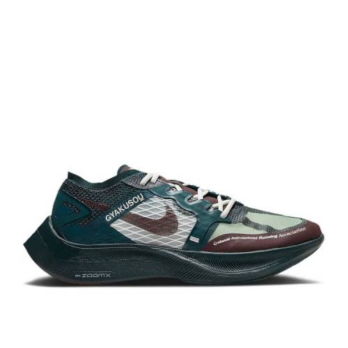 【 NIKE GYAKUSOU X ZOOMX VAPORFLY NEXT% \u0027MIDNIGHT SPRUCE BURGUNDY\u0027 / MIDNIGHT SPRUCE DEEP BURGUNDY 】 ディープ ぶどう酒色 バーガンディー スニーカー メンズ ナイキ