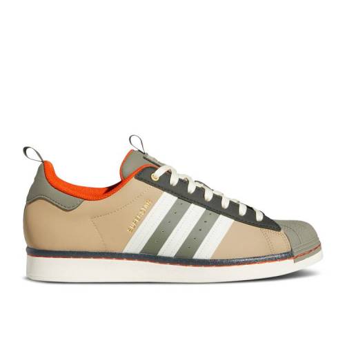 【 ADIDAS SUPERSTAR 'HEMP CREAM' / HEMP CREAM WHITE COLLEGIATE 】 アディダス スーパースター クリーム 白色 ホワイト スニーカー メンズ