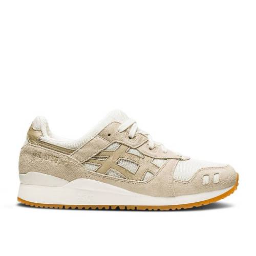 【 ASICS GEL LYTE 3 OG 'MONOZUKURI PACK - WOOD CREPE' / IVORY WOOD CREPE 】 アイボリー クレープ スニーカー メンズ アシックス｜スニケス