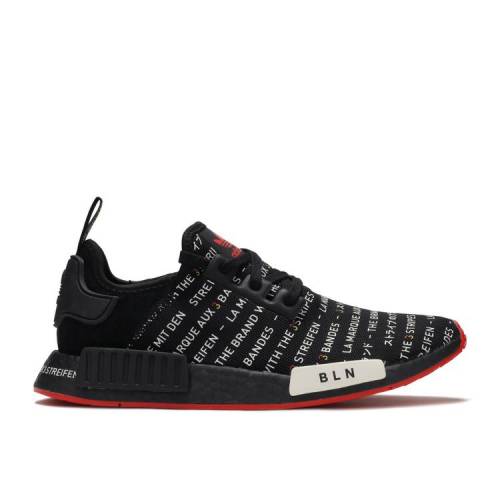 【 ADIDAS NMD_R1 \u0027BERLIN\u0027 / BLACK WHITE YELLOW 】 アディダス 黒いこと 黒いこと 白いこと 白いこと 黄味がかった 黄色 スニーカー メンズ