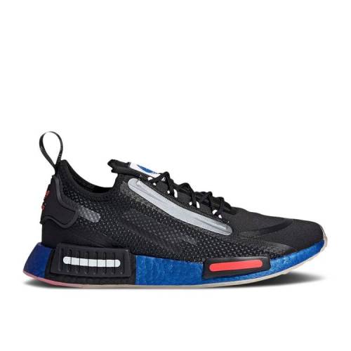 【 ADIDAS NASA X NMD_R1 SPECTOO CORE BLACK / CORE BLACK CORE BLACK SOLAR RED 】 アディダス コア 黒色 ブラック 赤 レッド スニーカー メンズ