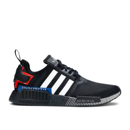 【 ADIDAS NMD_R1 'JAPAN COLORBLOCK' / CORE BLACK CLOUD WHITE LUSH BLUE 】 アディダス コア 黒色 ブラック 白色 ホワイト 青色 ブルー スニーカー メンズ