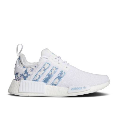 【 ADIDAS WMNS NMD_R1 \u0027DREAMY FLORAL\u0027 / CLOUD WHITE AMBIENT SKY CLOUD 】 アディダス 白いこと 白いこと 天の原 スニーカー レディース