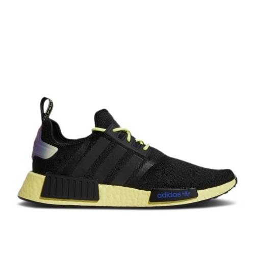 【 ADIDAS NMD_R1 'BLACK PULSE YELLOW' / CORE BLACK PULSE YELLOW SONIC 】 アディダス コア 黒色 ブラック 黄色 イエロー スニーカー メンズ