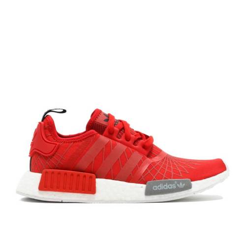 アディダス Adidas アディダス 赤色 赤 白み 白さ Nmd R1 Lush Red スニーカー レディース Red Adidas Wmns Lush White Odeftg Com