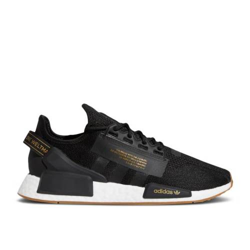 【 ADIDAS NMD_R1 V2 'BLACK GOLD METALLIC' / CORE BLACK GOLD METALLIC GUM 】 アディダス ゴールド コア 黒色 ブラック スニーカー メンズ|スニケス