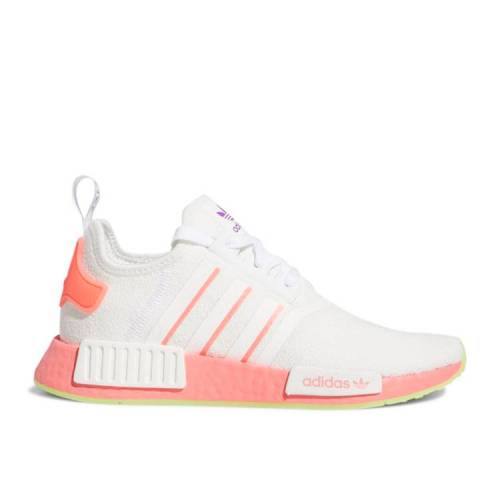 【 ADIDAS NMD_R1 LOGO STRIP - CORE BLACK / CORE BLACK CLOUD WHITE CLOUD 】 アディダス コア 黒色 ブラック 白色 ホワイト スニーカー メンズ