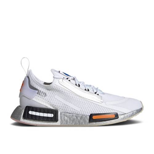 【 ADIDAS NASA X NMD_R1 SPECTOO 'FOOTWEAR WHITE' / FOOTWEAR WHITE FOOTWEAR WHITE 】 アディダス 白色 ホワイト スニーカー メンズ